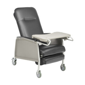 3-Position Recliner, Bariatric, Charcoal